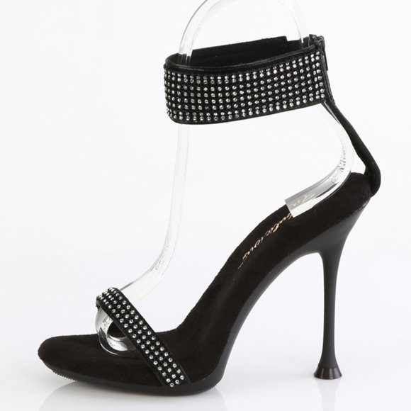 Rhinestone Open Toe High heel Shoes - Picture 1 of 5